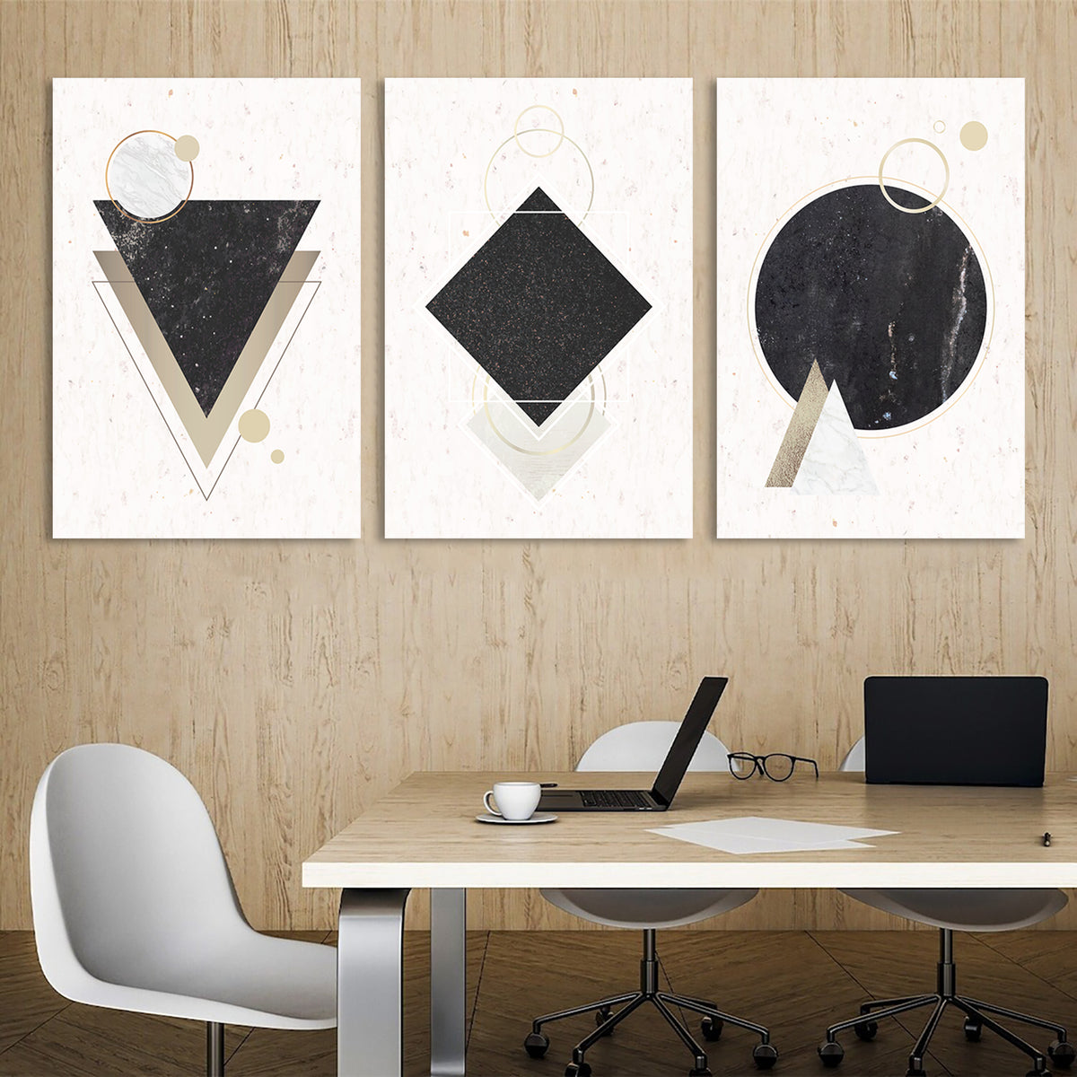 Geometric Nets Canvas Wall Art Prints