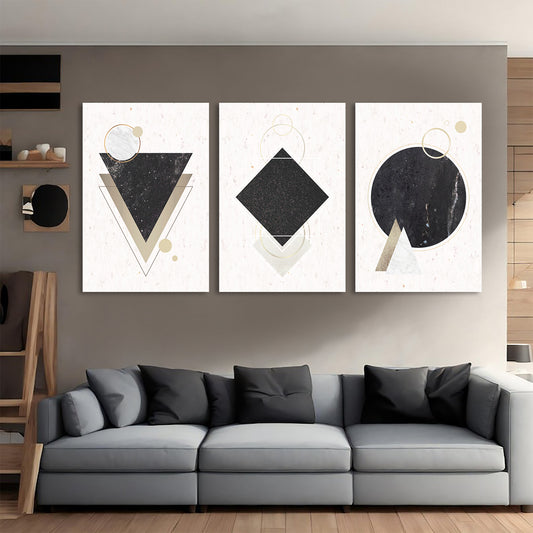 Geometric Nets Canvas Wall Art Prints