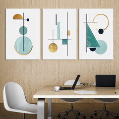 Geometric Wonders Canvas Wall Art Prints