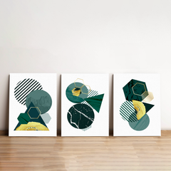 Prismatic Geometry Canvas Wall Art Prints