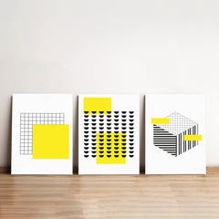 Geometric Synthesis Canvas Wall Art Prints