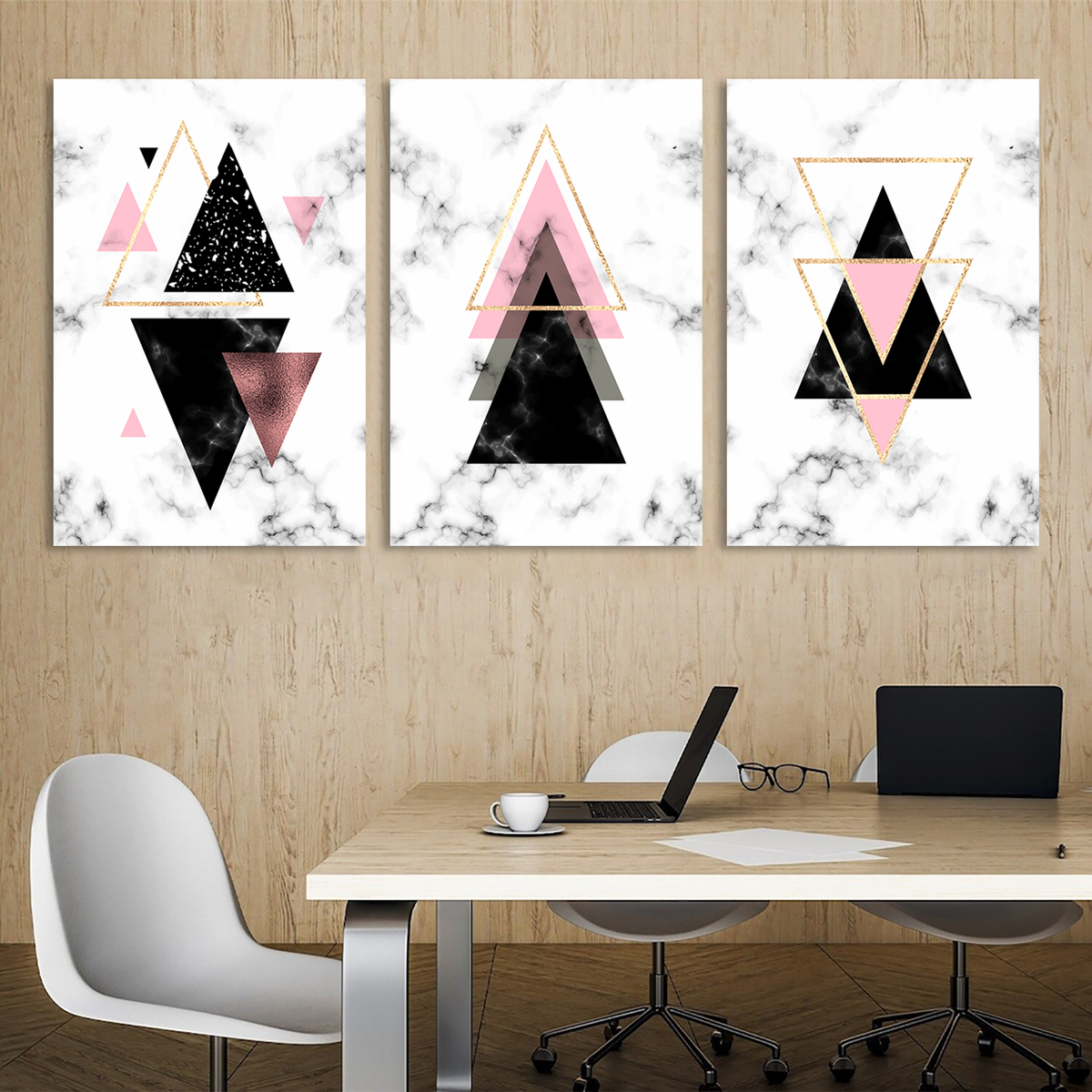 Geometric Spheres Canvas Wall Art Prints