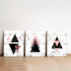 Geometric Spheres Canvas Wall Art Prints