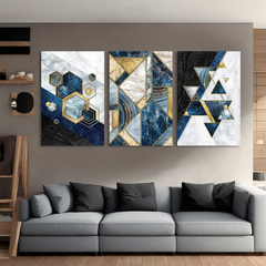 Geometric Surrealism Canvas Wall Art Prints