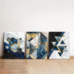 Geometric Surrealism Canvas Wall Art Prints