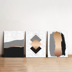 Symmetrical Shapes Canvas Wall Art Prints