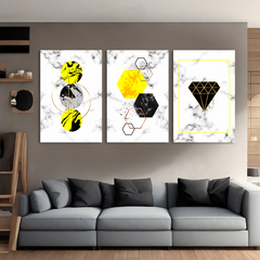 Geometric Symmetry Canvas Wall Art Prints