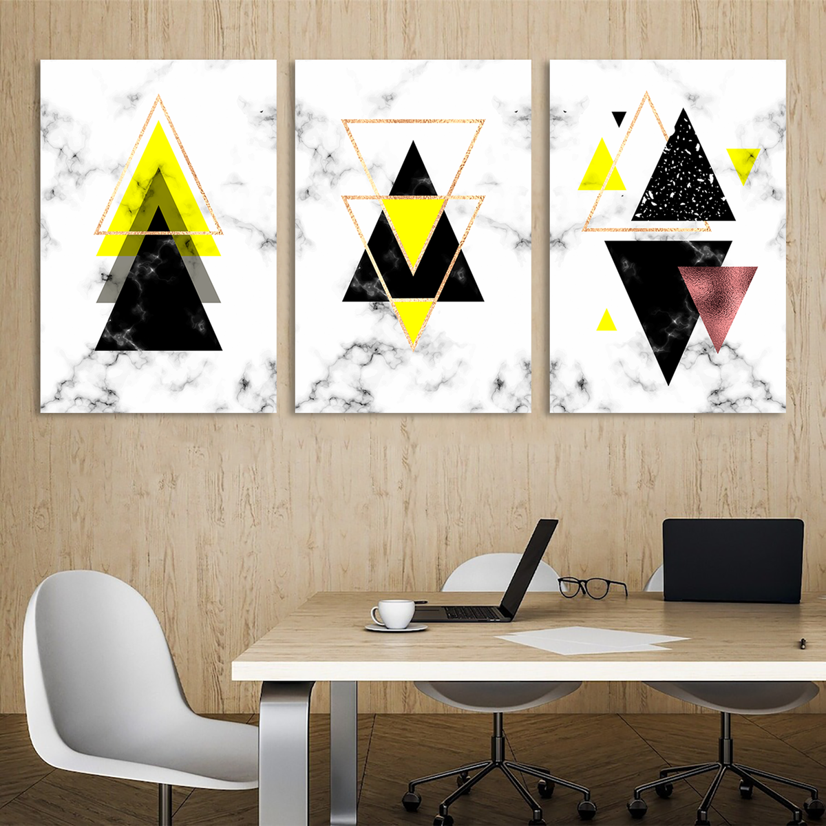 Modular Geometry Canvas Wall Art Prints