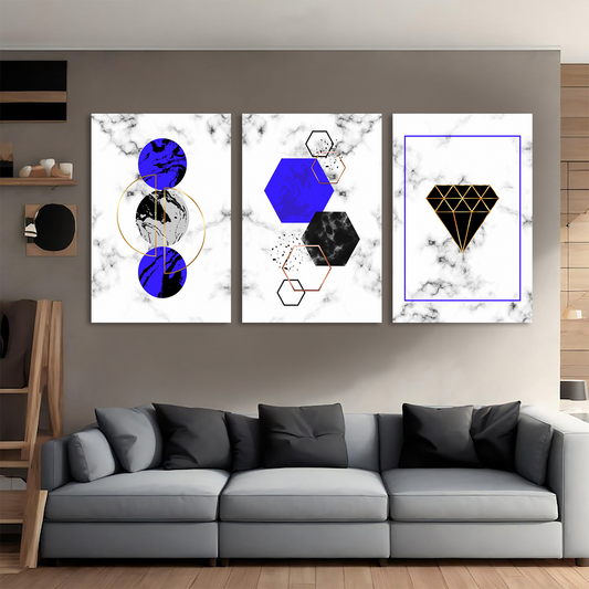 Linear Geometry Canvas Wall Art Prints