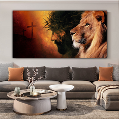 Jesus Face Canvas Wall Art Prints