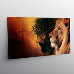 Jesus Face Canvas Wall Art Prints