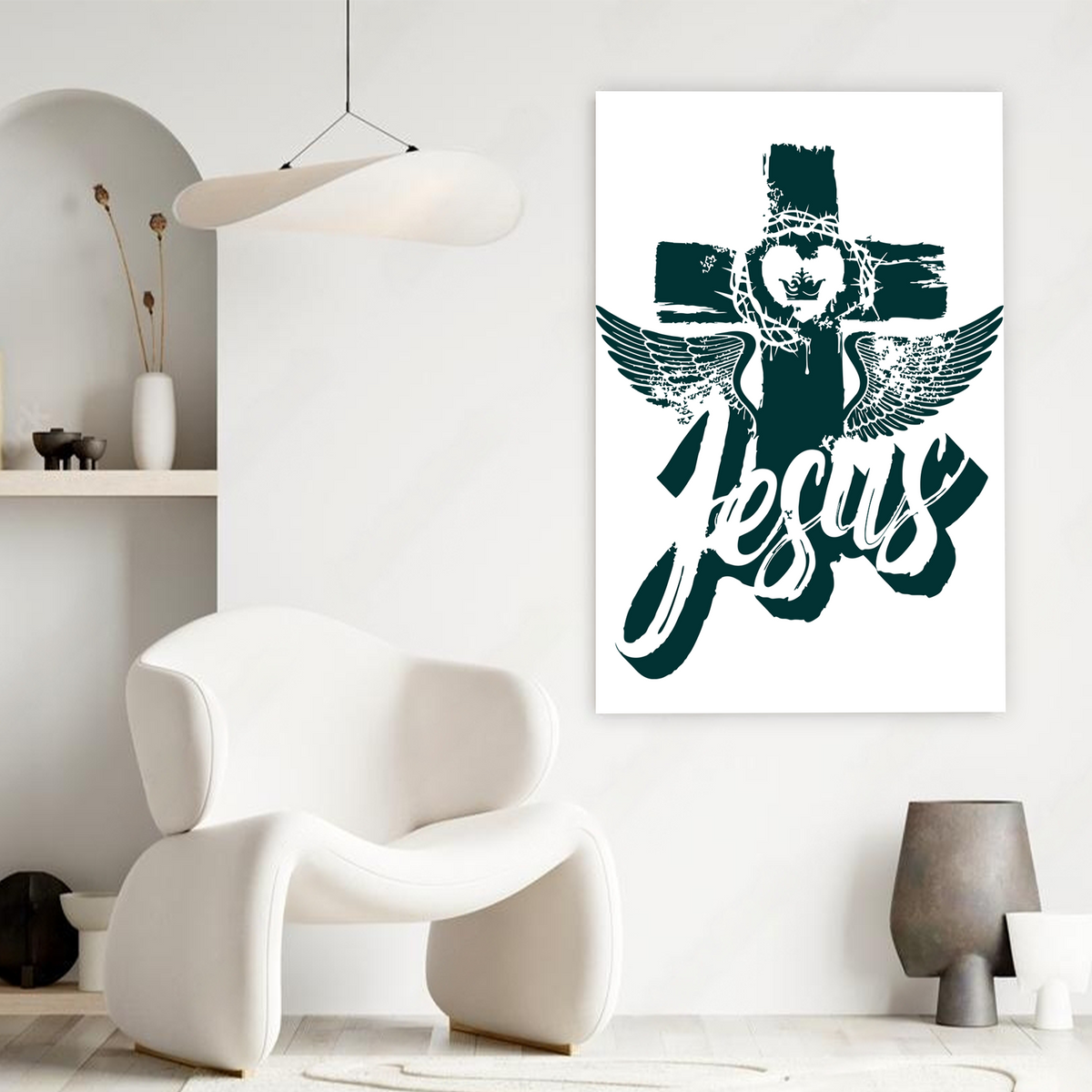 Holy Savior Canvas Wall Art Prints