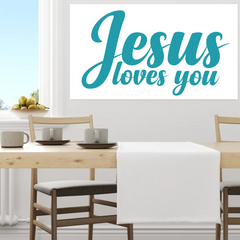 Holy Jesus Canvas Wall Art Prints