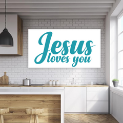 Holy Jesus Canvas Wall Art Prints