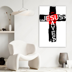 Reverent Jesus Canvas Wall Art Prints