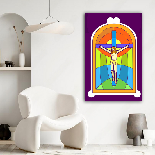 Heavenly Savior Canvas Wall Art Prints