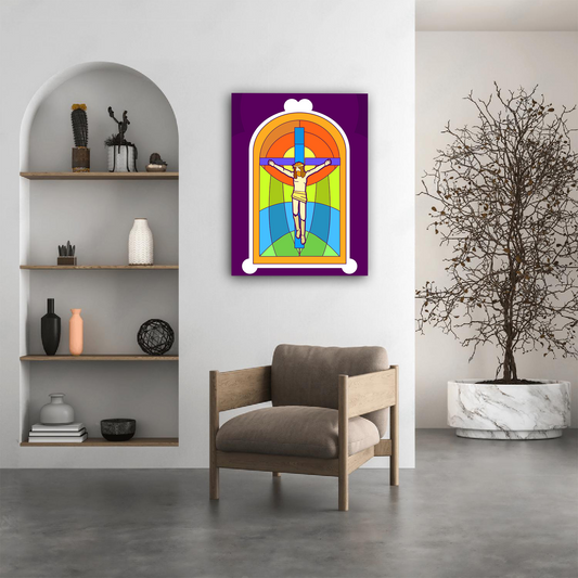 Heavenly Savior Canvas Wall Art Prints