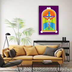 Heavenly Savior Canvas Wall Art Prints