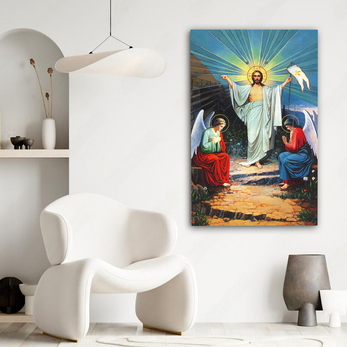 Holy Jesus Canvas Wall Art Prints