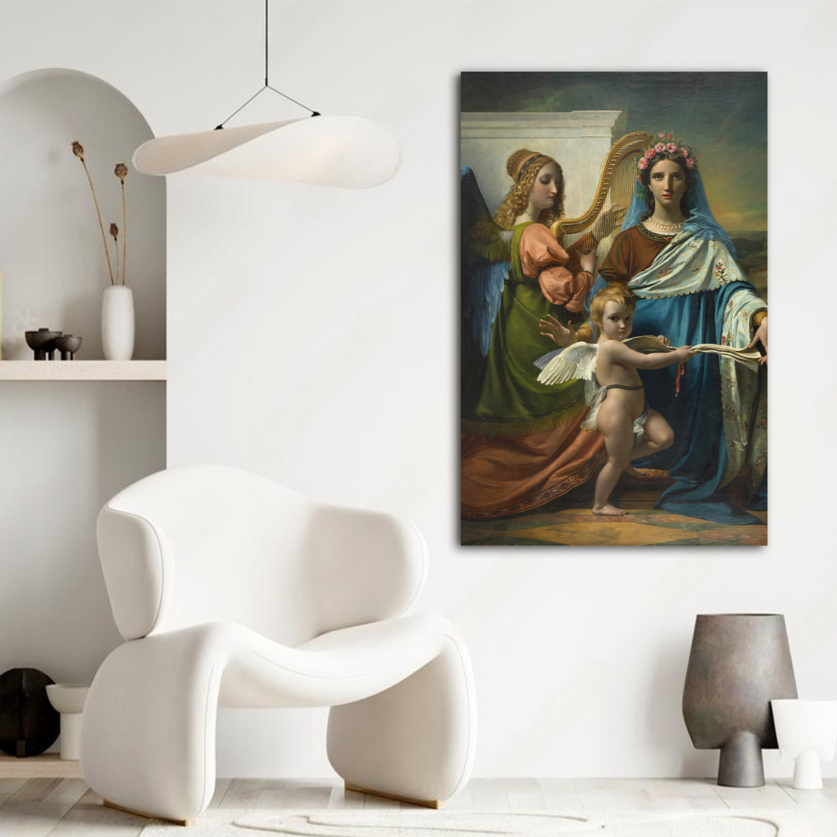 Divine Christ Canvas Wall Art Prints