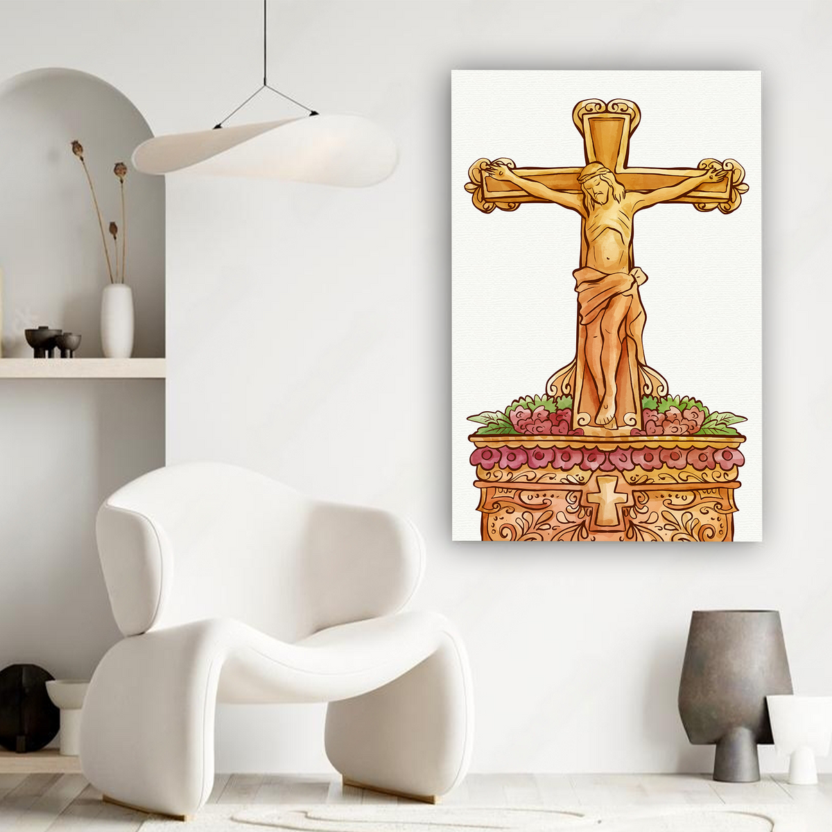 Glorious Christ Canvas Wall Art Prints