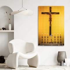 Majestic Christ Canvas Wall Art Prints