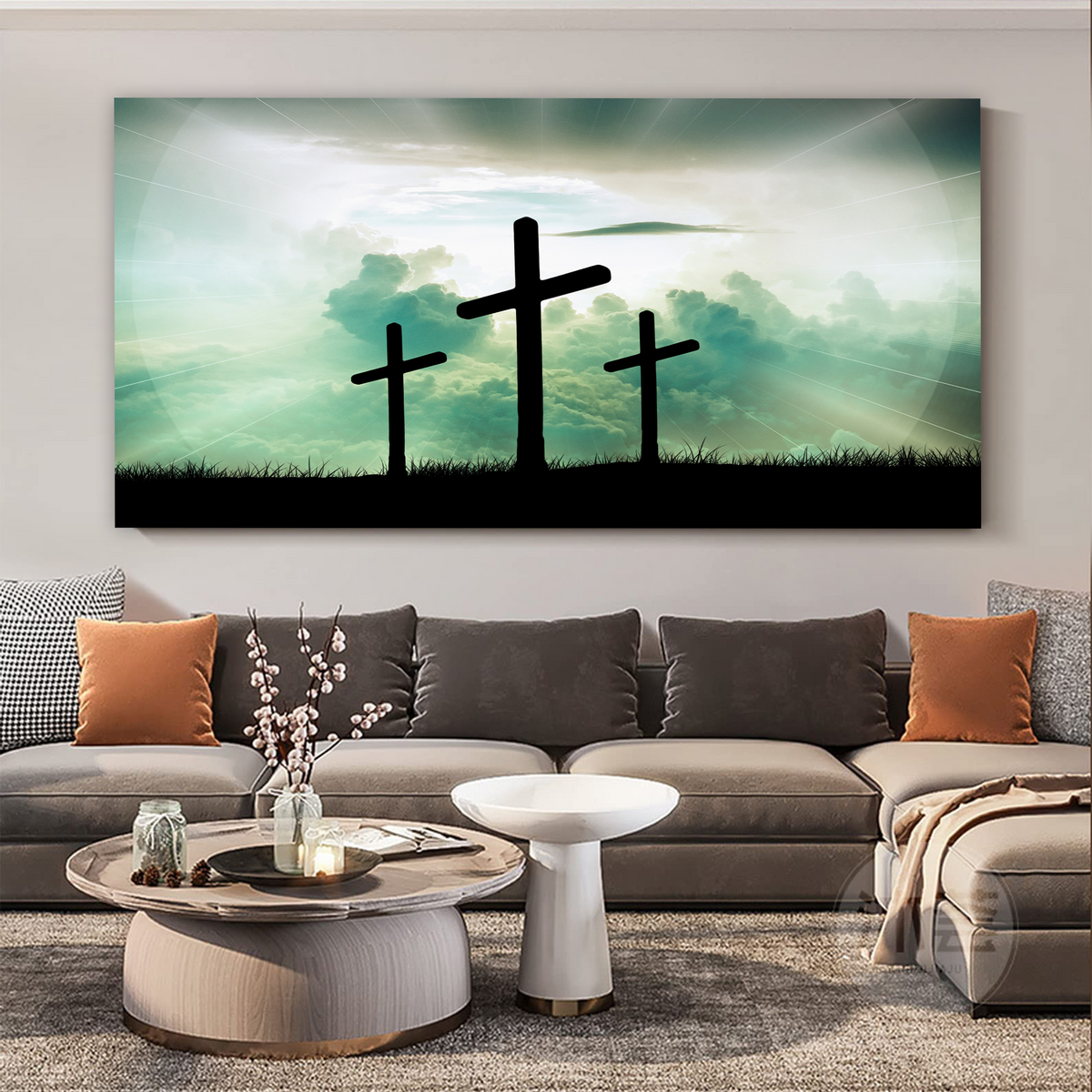 Jesus on the Cross Canvas Wall Art Prints