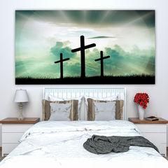 Jesus on the Cross Canvas Wall Art Prints