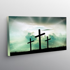 Jesus on the Cross Canvas Wall Art Prints