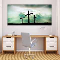 Jesus on the Cross Canvas Wall Art Prints