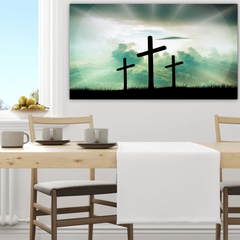 Jesus on the Cross Canvas Wall Art Prints