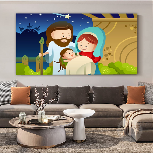 Jesus Christ Portrait Canvas Wall Art Prints