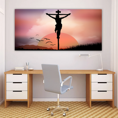 Jesus Praying Hands Canvas Wall Art Prints