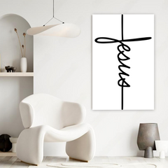 Graceful Jesus Canvas Wall Art Prints