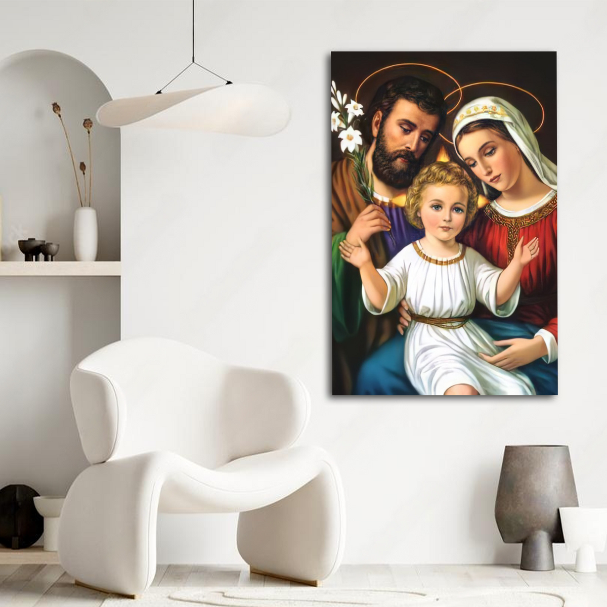 Holy Savior Canvas Wall Art Prints