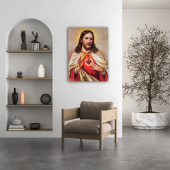 Sacred Jesus Canvas Wall Art Prints