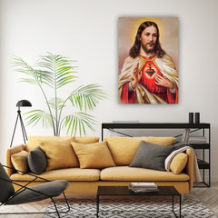 Sacred Jesus Canvas Wall Art Prints