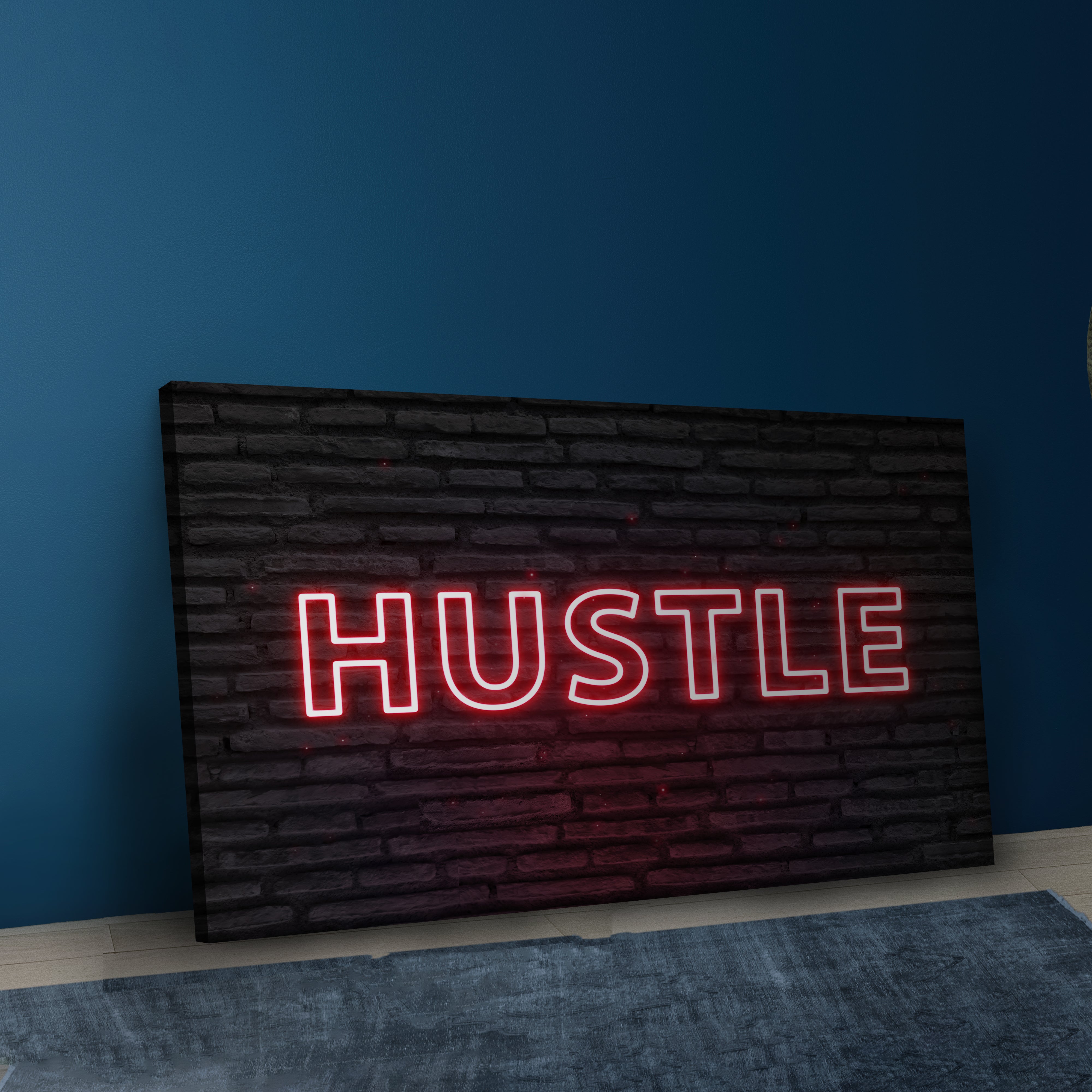 Hu for Hustle - Motivational Quotes.