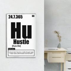 Hustle - Motivational Quotes.