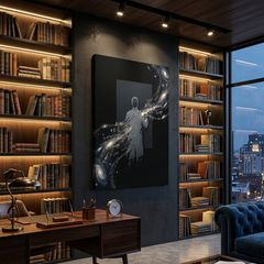 Scientist Universe Conceptual Canvas Prints for Living Room Art