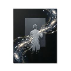 Scientist Universe Conceptual Canvas Prints for Living Room Art
