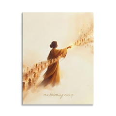 The Becoming Many Conceptual Canvas Wall Art Prints for Living Room Art