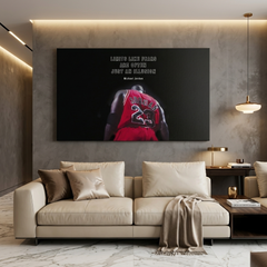 Limits Like Fears Are An Illusion Motivational Canvas Wall Art Prints