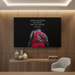 Limits Like Fears Are An Illusion Motivational Canvas Wall Art Prints