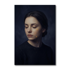 Tears Of Quiet Light – Soft Surreal Conceptual Canvas Art