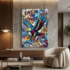Flight of the Visionary – Graffiti Hustle Art Canvas Prints