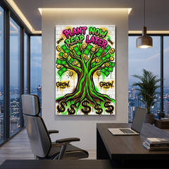 Roots of Fortune – Graffiti Hustle Art Canvas Prints