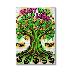 Roots of Fortune – Graffiti Hustle Art Canvas Prints