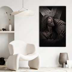 Uplifting Christ Canvas Wall Art Prints